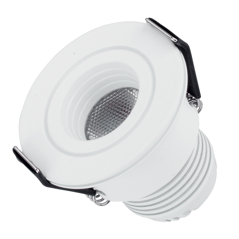 Встраиваемый мебельный светильник Arlight LTM-R45-3W Warm3000 (Белый, 30 deg, 230V) (IP40 Металл) 015398(1)