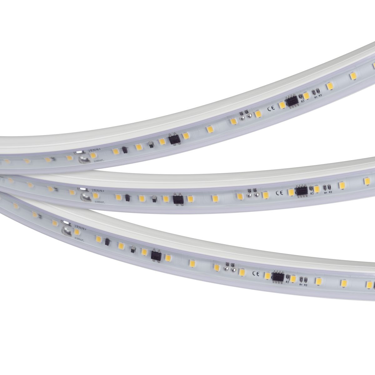 Светодиодная лента герметичная Arlight ARL-PV-A84-17mm 230V Warm3000 (14 W/m, IP65, FlickerFree, 30m) 054684