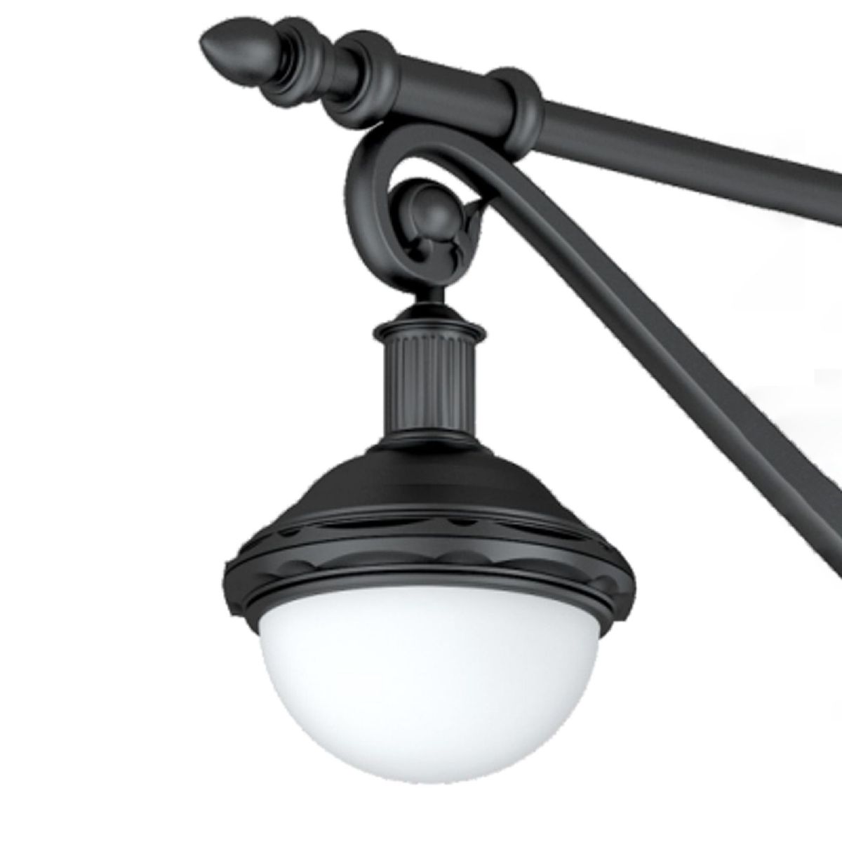 Уличный консольный светильник Arlight OXOR-AMPIL-BUE - 395x500-50W Day4000 (BK, 120 deg, 230V) 052446