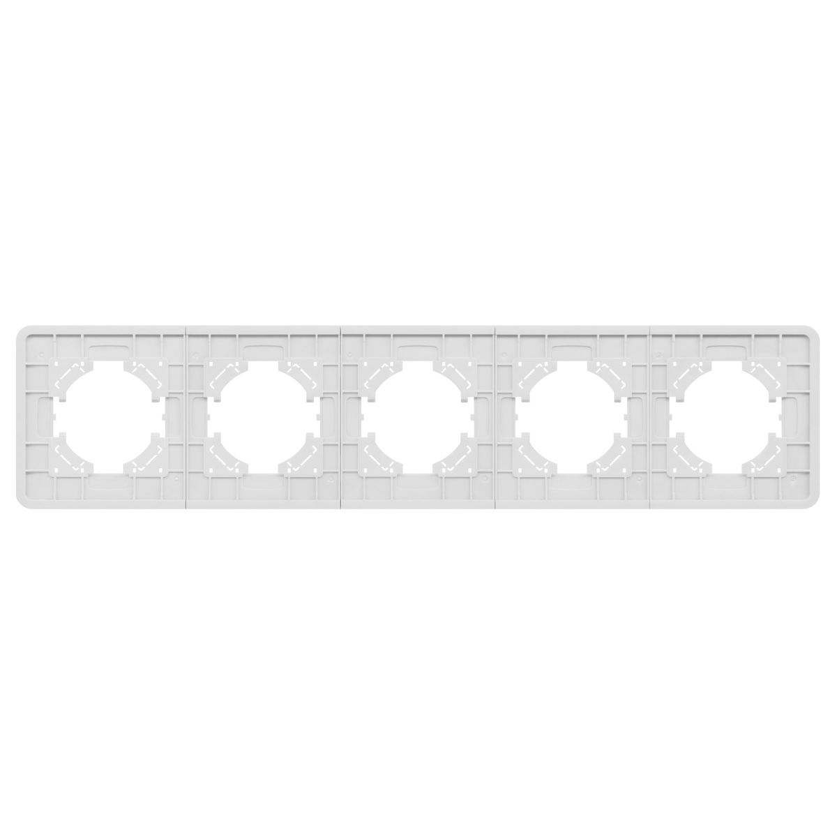 Рамка на 5 постов алюминиевая Arlight FRM-AKIRY-SFAL-5-SR 049746