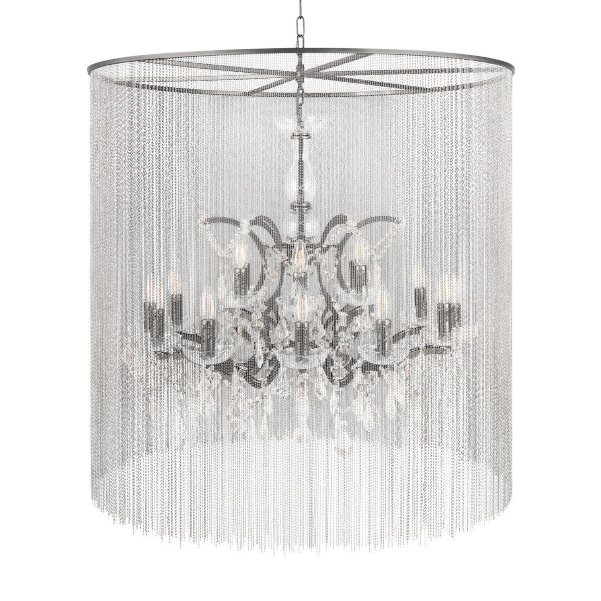 Подвесная люстра арт-деко Loft IT Vaille Crystal 10450/900