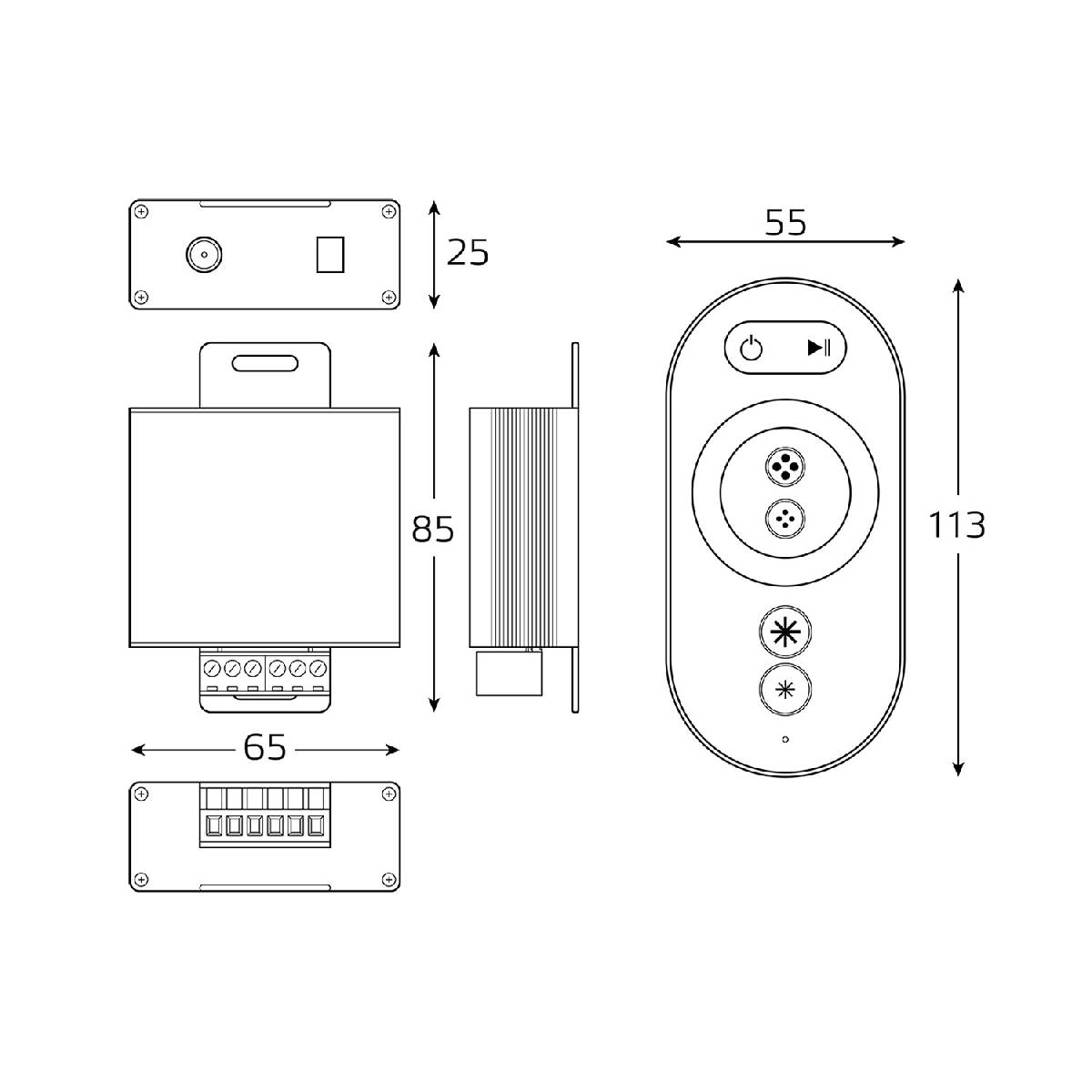 Контроллер Gauss Basic BT622