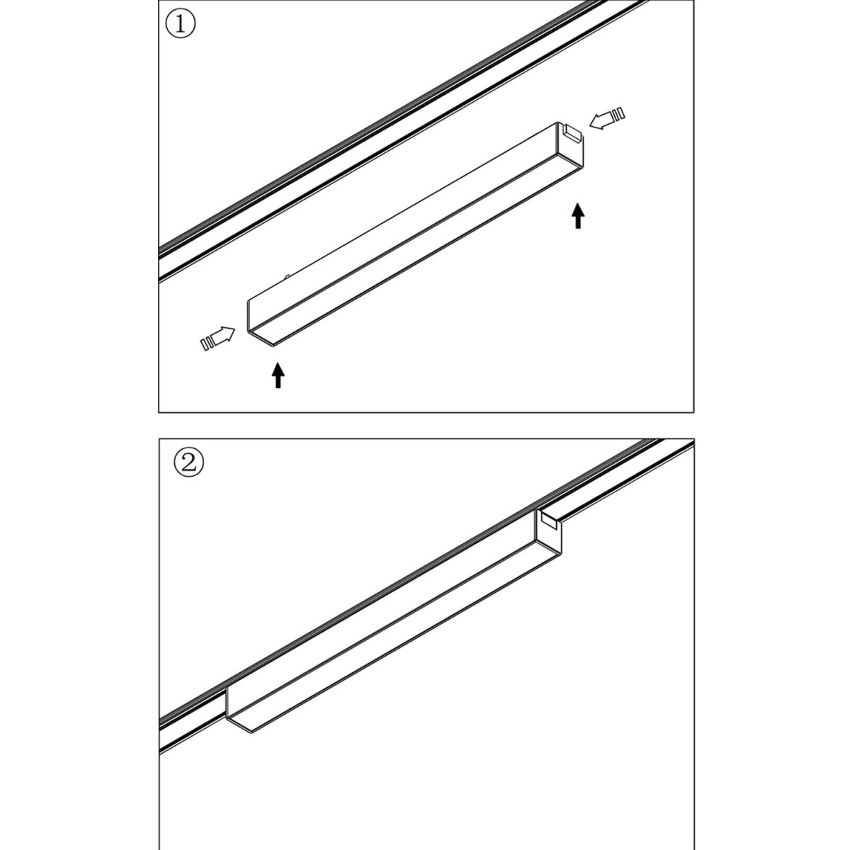 Трековый магнитный светильник Reluce 13003-9.3-001UR magnetic LED30W BK CCT+SMART