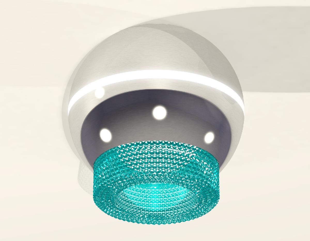 Накладной светильник с дополнительной подсветкой Ambrella Light Techno XS1104020 (C1104, N7194)