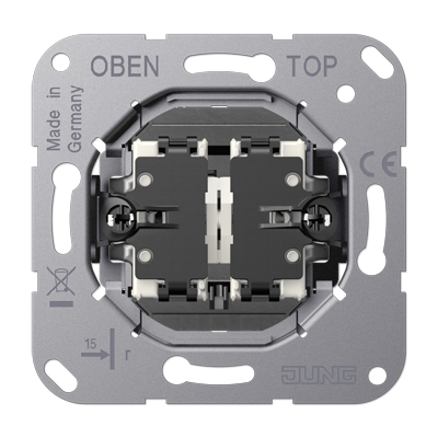 Выключатель двухклавишный Jung K505KOEU5
