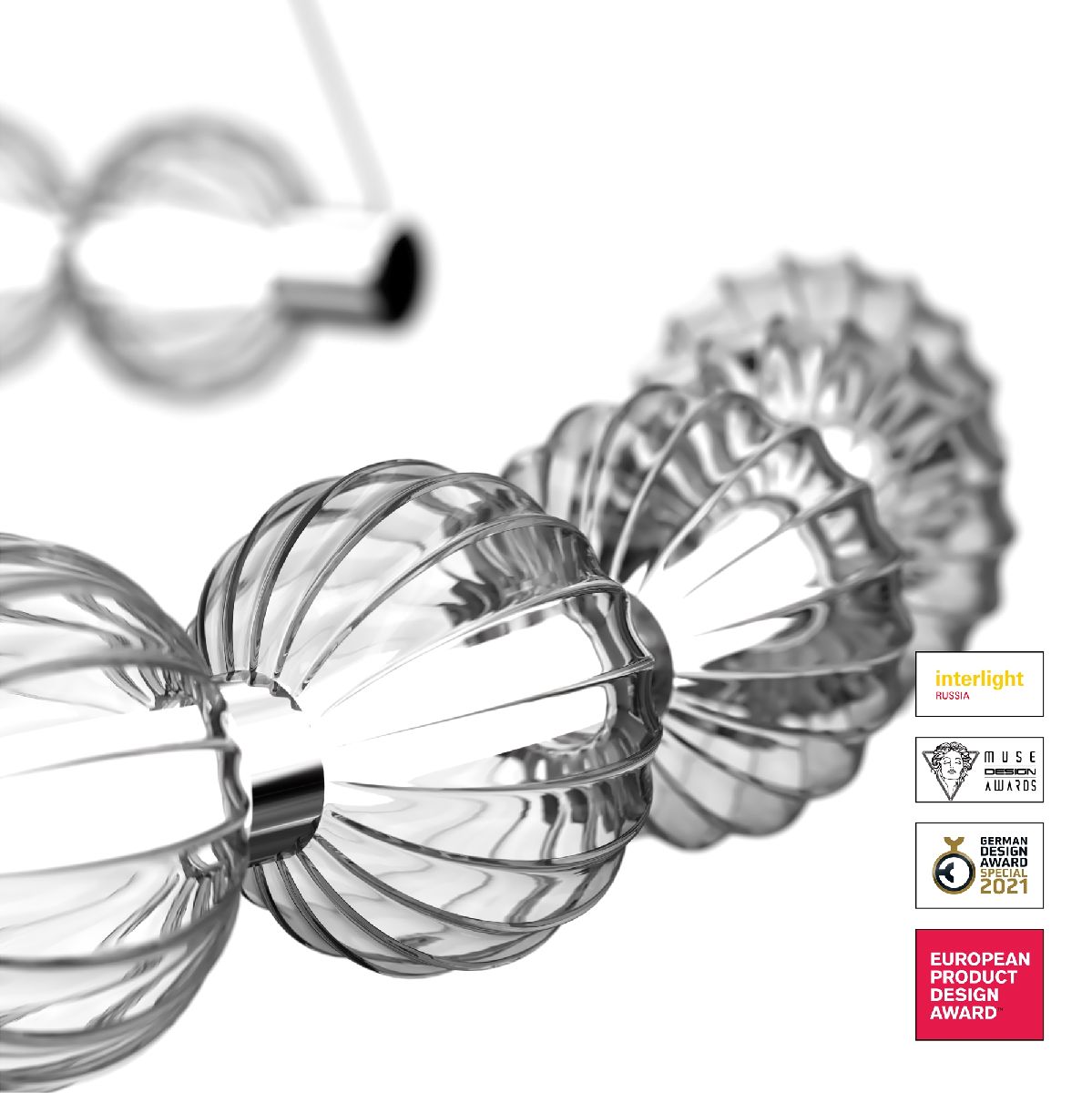 Подвесной светильник на натяжной потолок Maytoni Amulet MOD555PL-L26CH4K