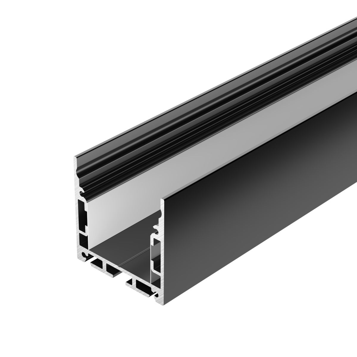 Профиль Arlight SL-LINE-3535-3000 BLACK с рефлектором (Алюминий) 064463