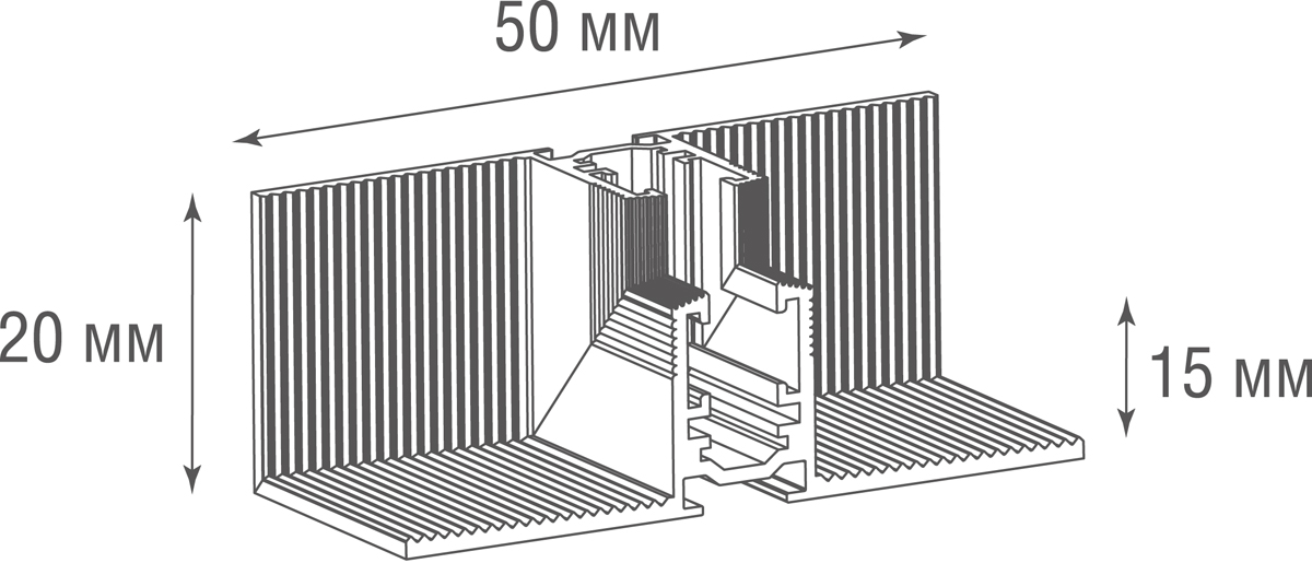 Внутренний угол-соединитель Donolux Slim Line Mini Inner corner DLSM InB