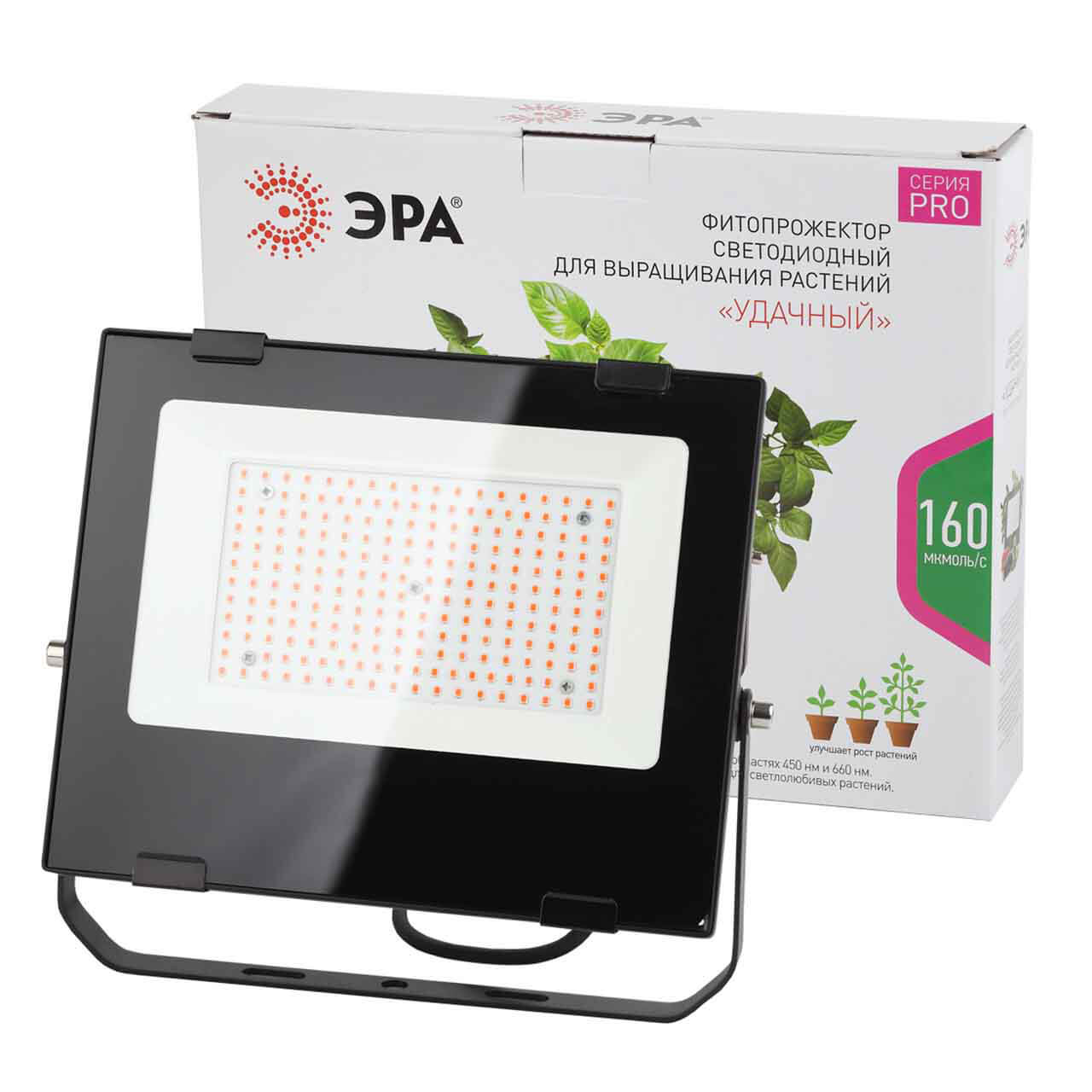 Фитопрожектор для растений ЭРА FITO-100W-RB-LED Б0046369 в Москве