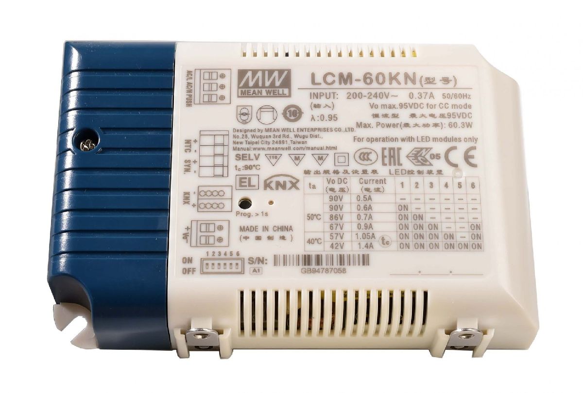 Блок питания Deko-Light Power supply 60,3Вт 180-295В IP20 862176