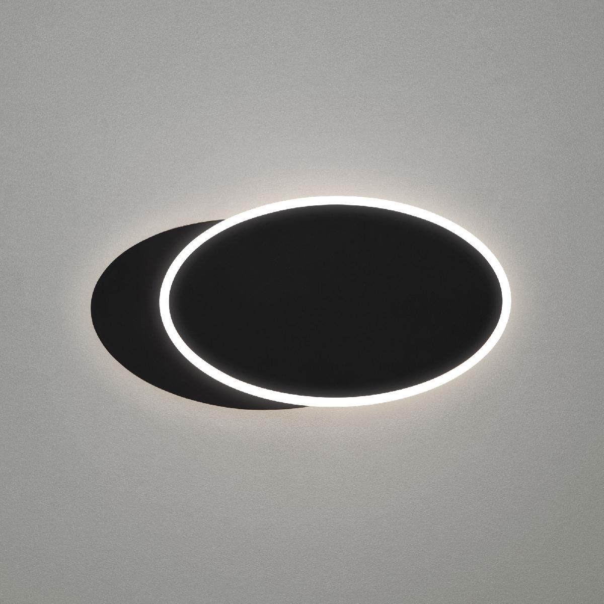 Настенный светодиодный светильник Eurosvet Twirl 90315/2 черный