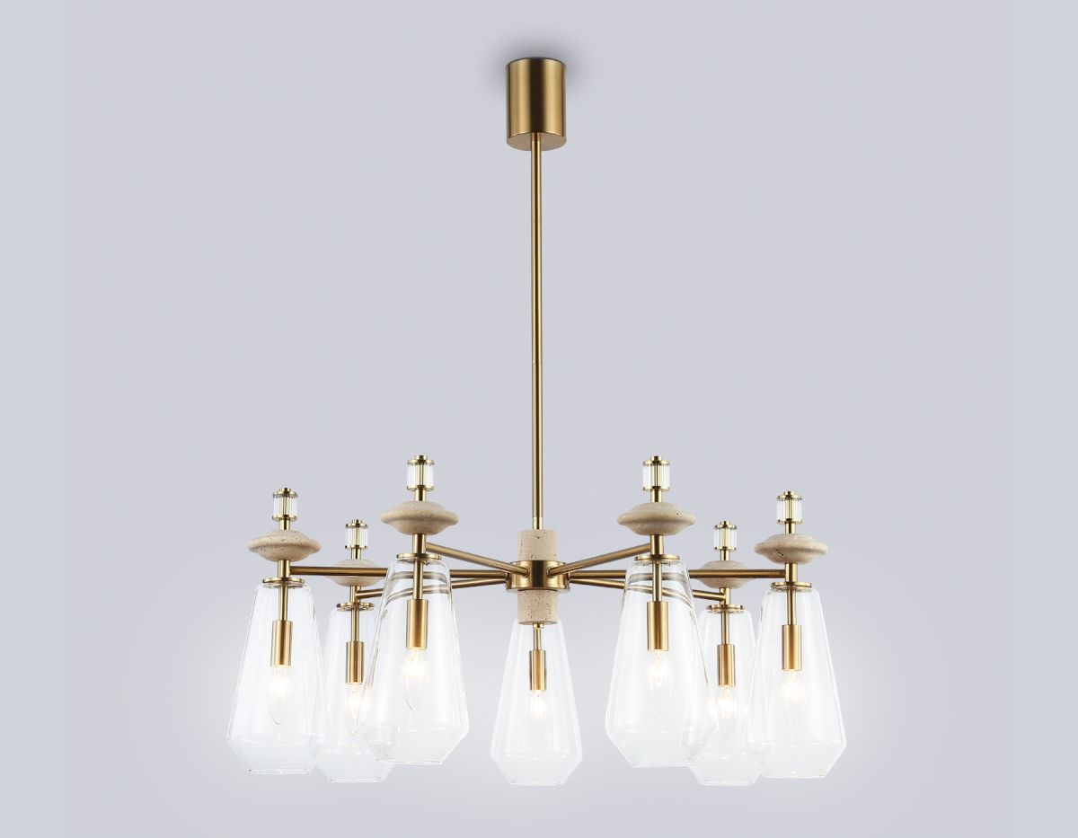Люстра на штанге Ambrella Light High Light Ceramo Modern LH53306