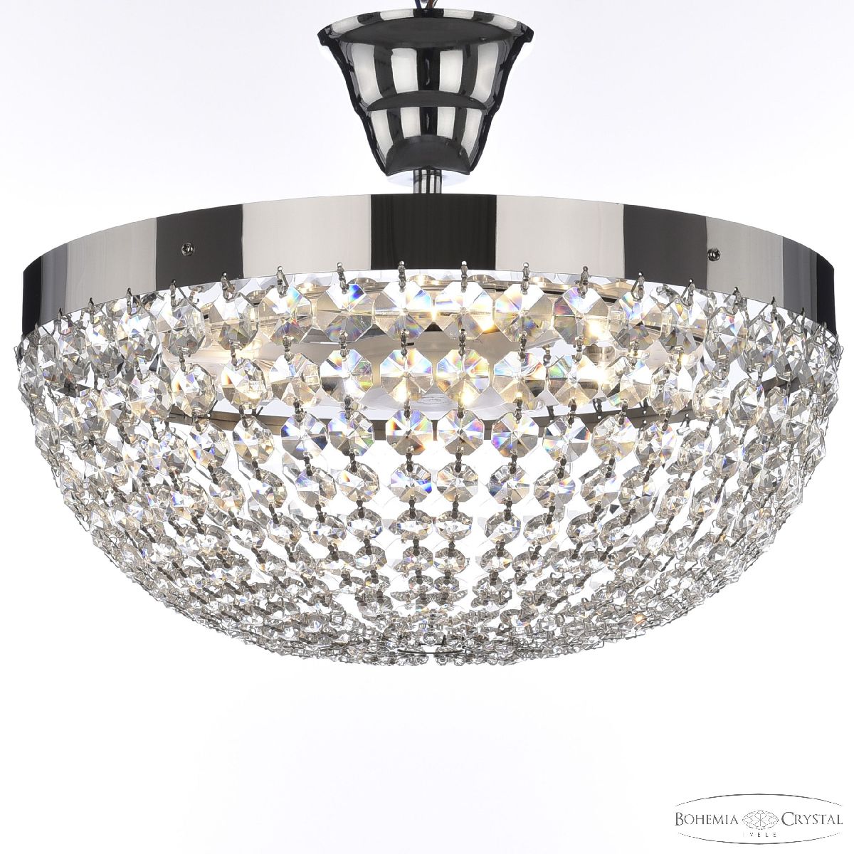 Потолочная люстра Bohemia Ivele Crystal 19291/35NZ/LED-DIM Ni