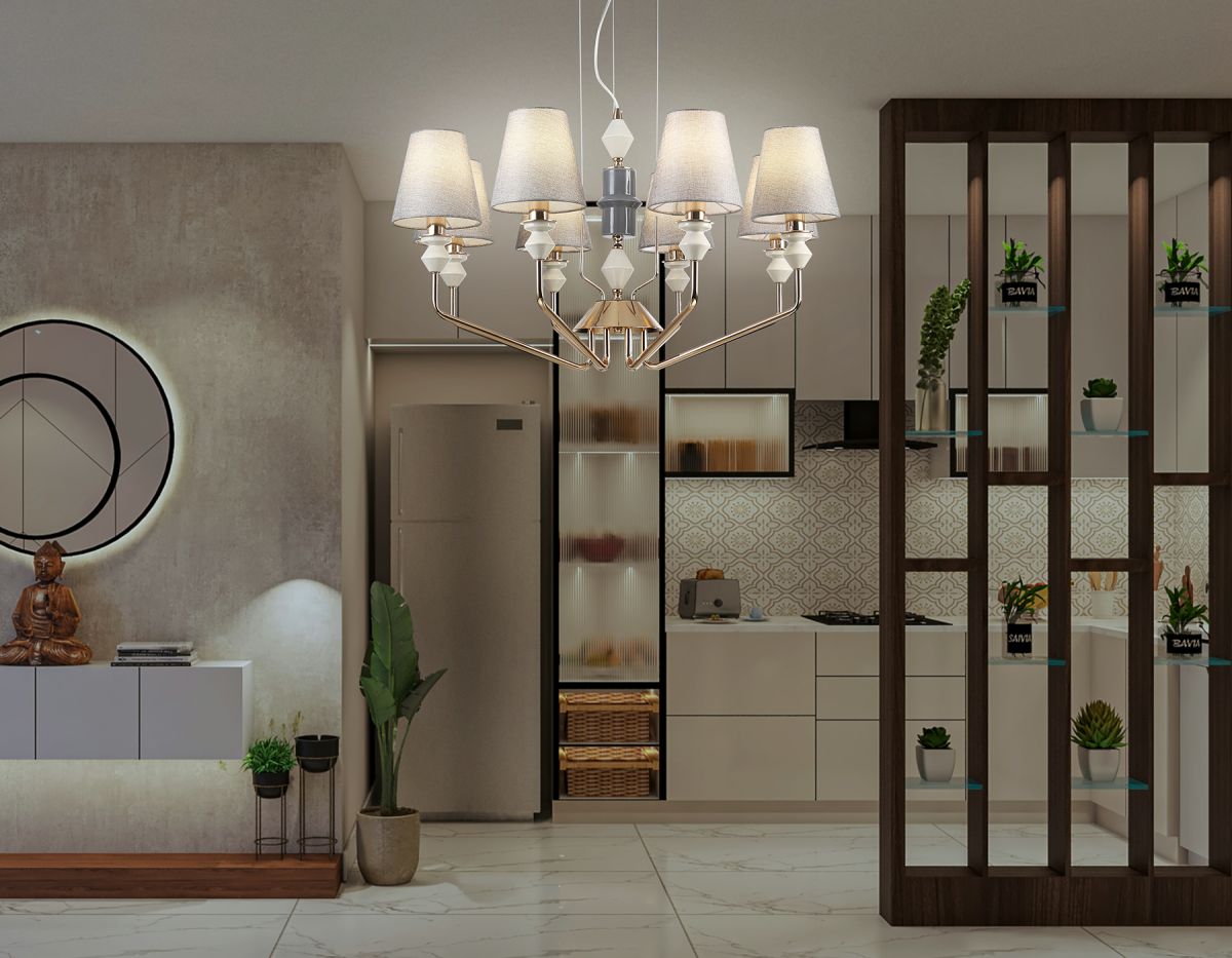 Подвесная люстра Ambrella Light High Light Ceramo Classic LH75403