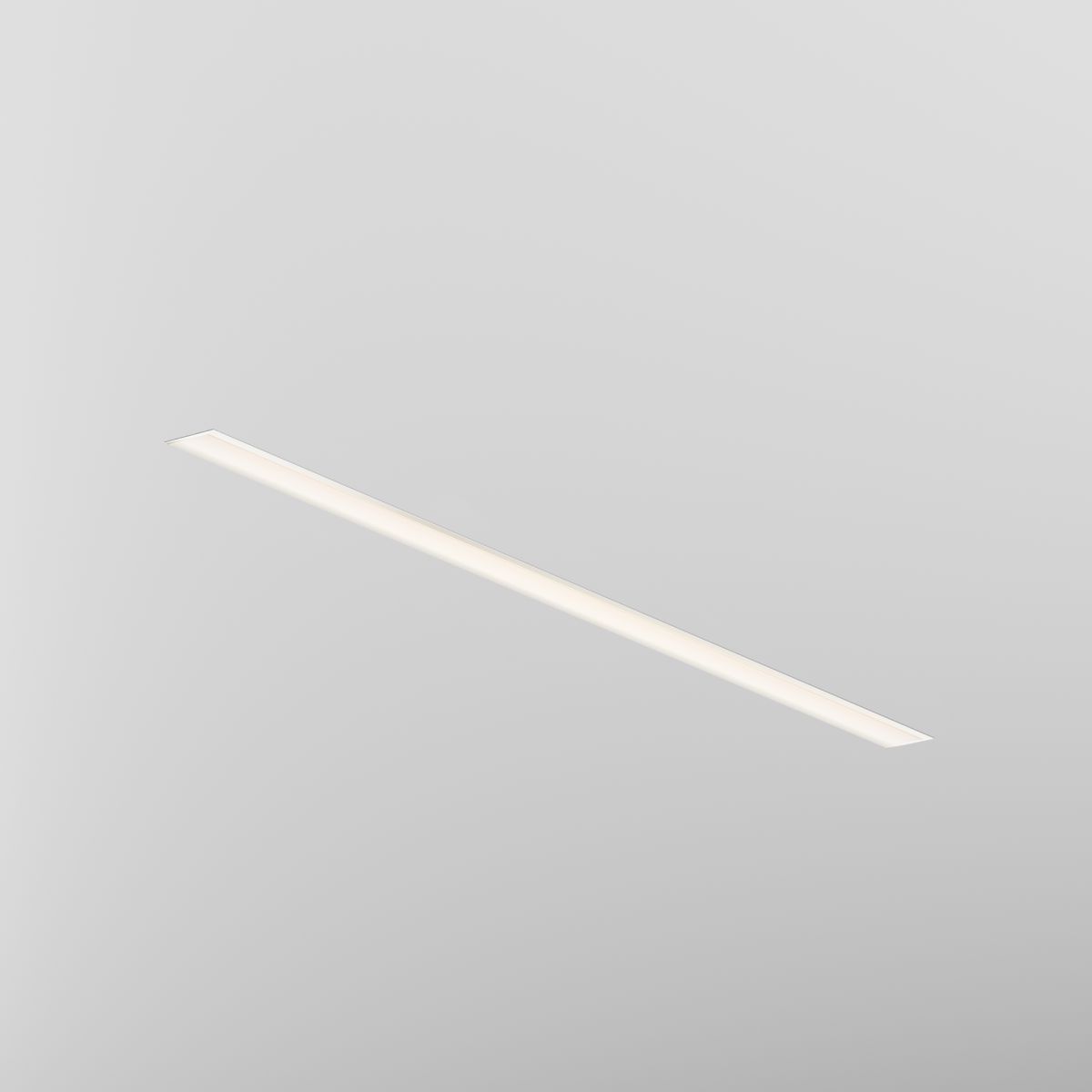 Линейный встраиваемый светильник Maytoni Technical 3000K 50x35 (Серебро, 1 м) LL313003