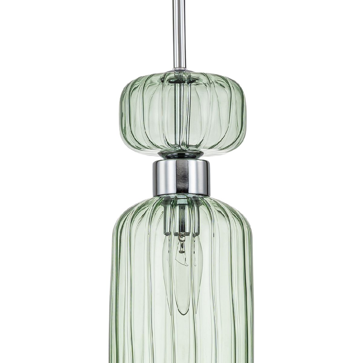 Подвесной светильник Escada Gloss 1141/1S Chrome/Green УЦ