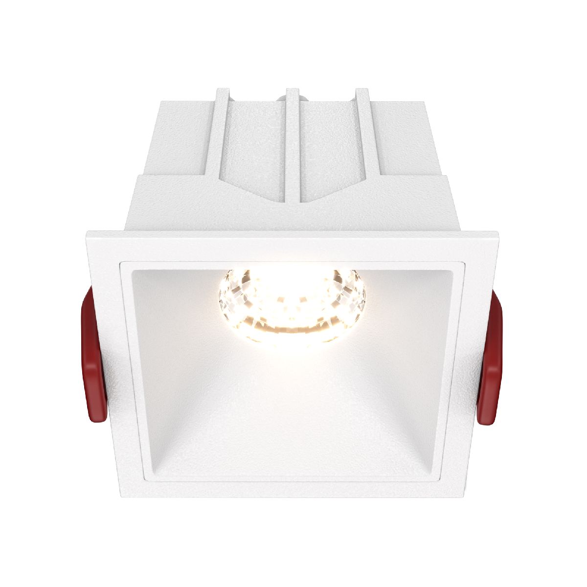 Встраиваемый светильник Maytoni Technical Alfa LED DL043-01-10W3K-SQ-W