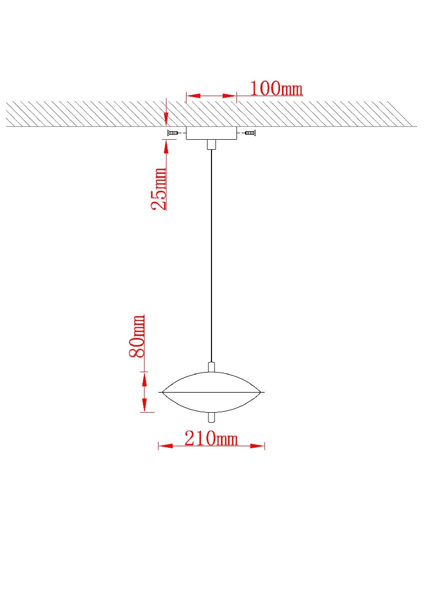 Подвесной светильник Arte Lamp Andromeda A2089SP-6GO