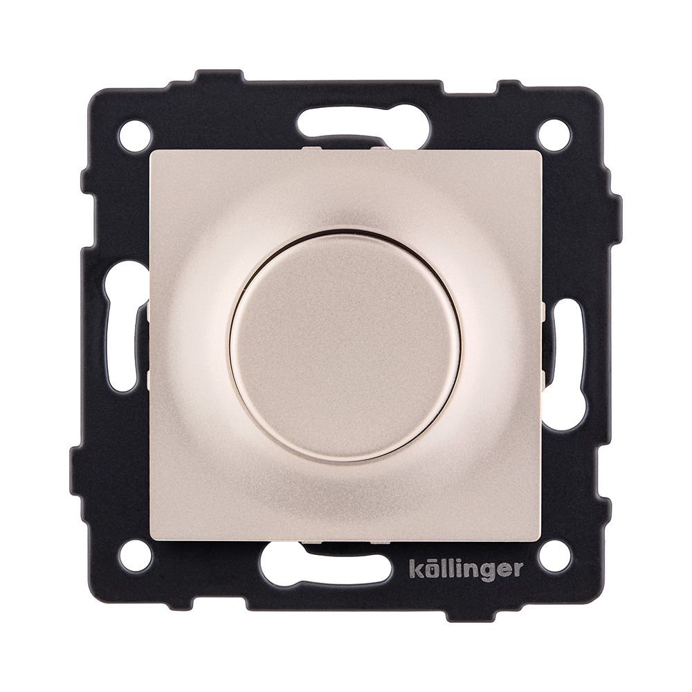 Светорегулятор для светодиодных ламп, проходной, 500W, золотой Kollinger REA-048GD для Aspekt, Eleganz, Reflex