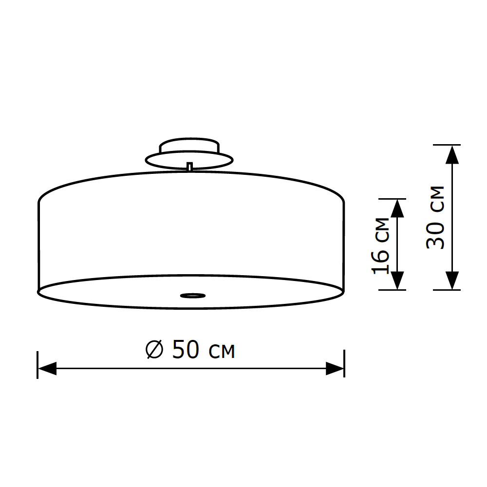 Потолочный светильник LightHall Viviana 50 LH022003