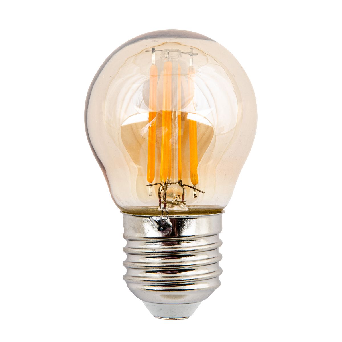 Лампа светодиодная Uniel Vintage E27 5W LED-G45-5W-GOLDEN-E27 GLV21GO UL-00010552