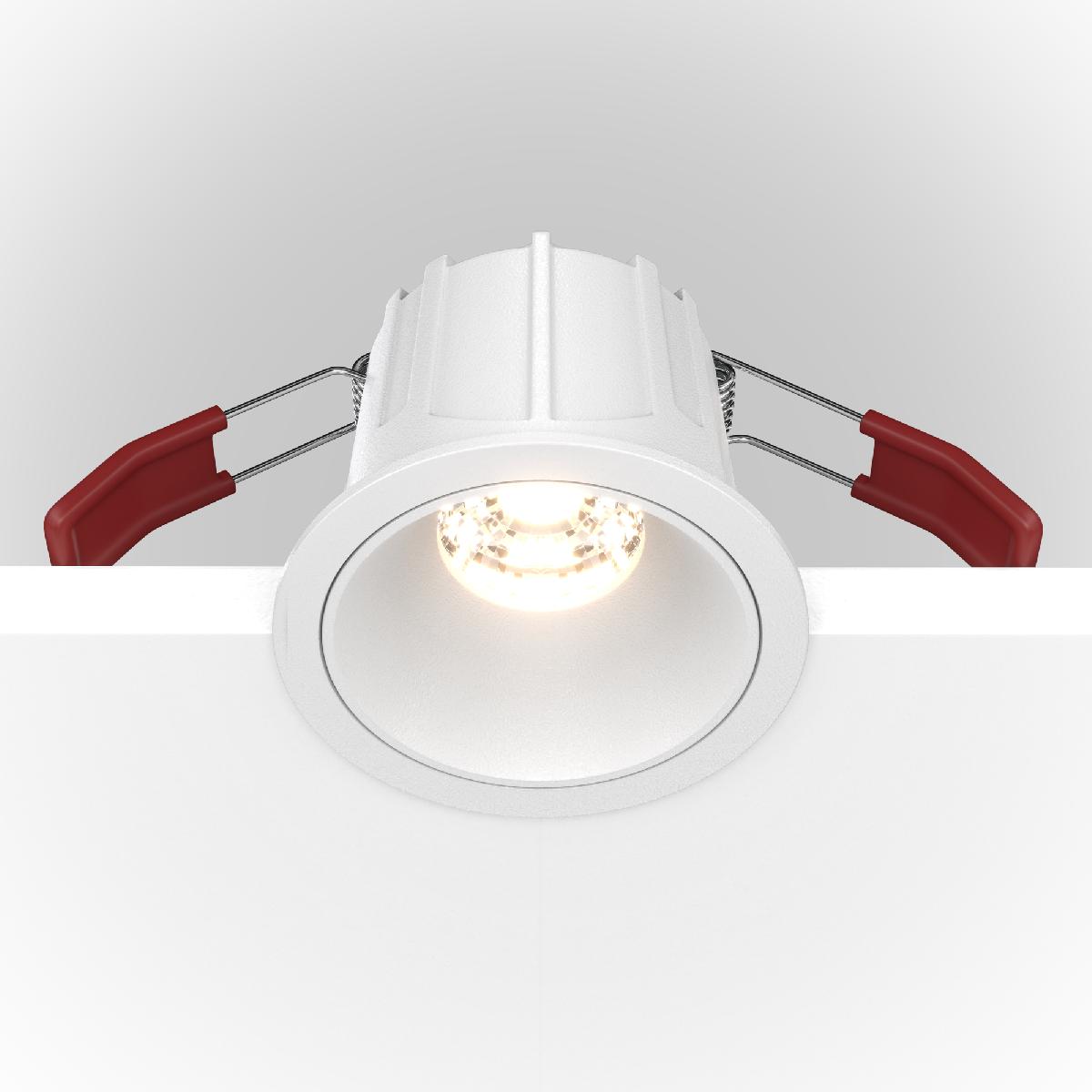 Встраиваемый светильник Maytoni Technical Alfa LED DL043-01-10W4K-D-RD-W