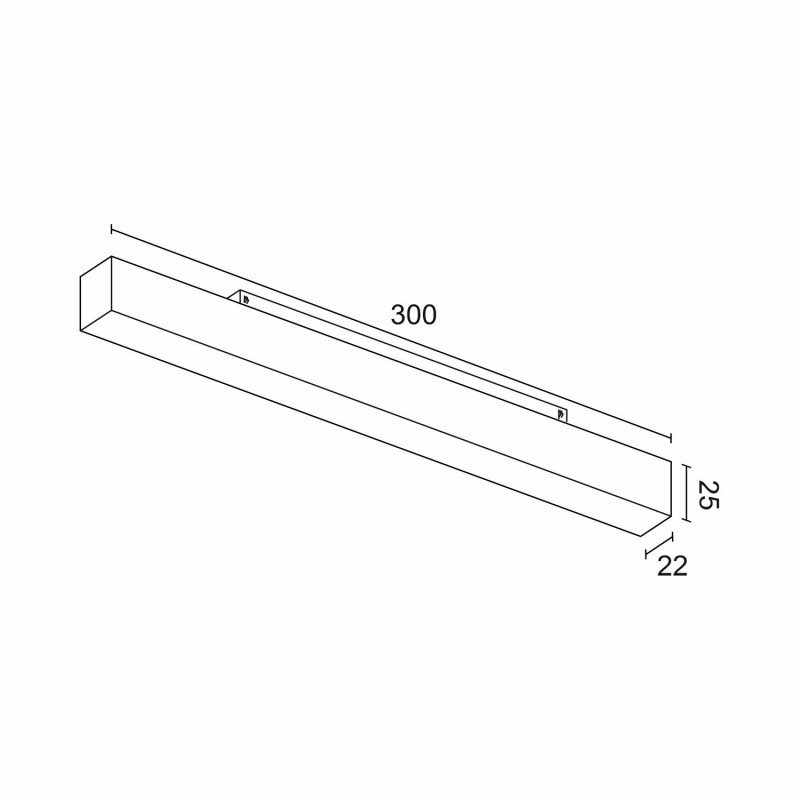 Светодиодный светильник для магнитной системы Ledron Nero Zigbee 30 White 00000018340