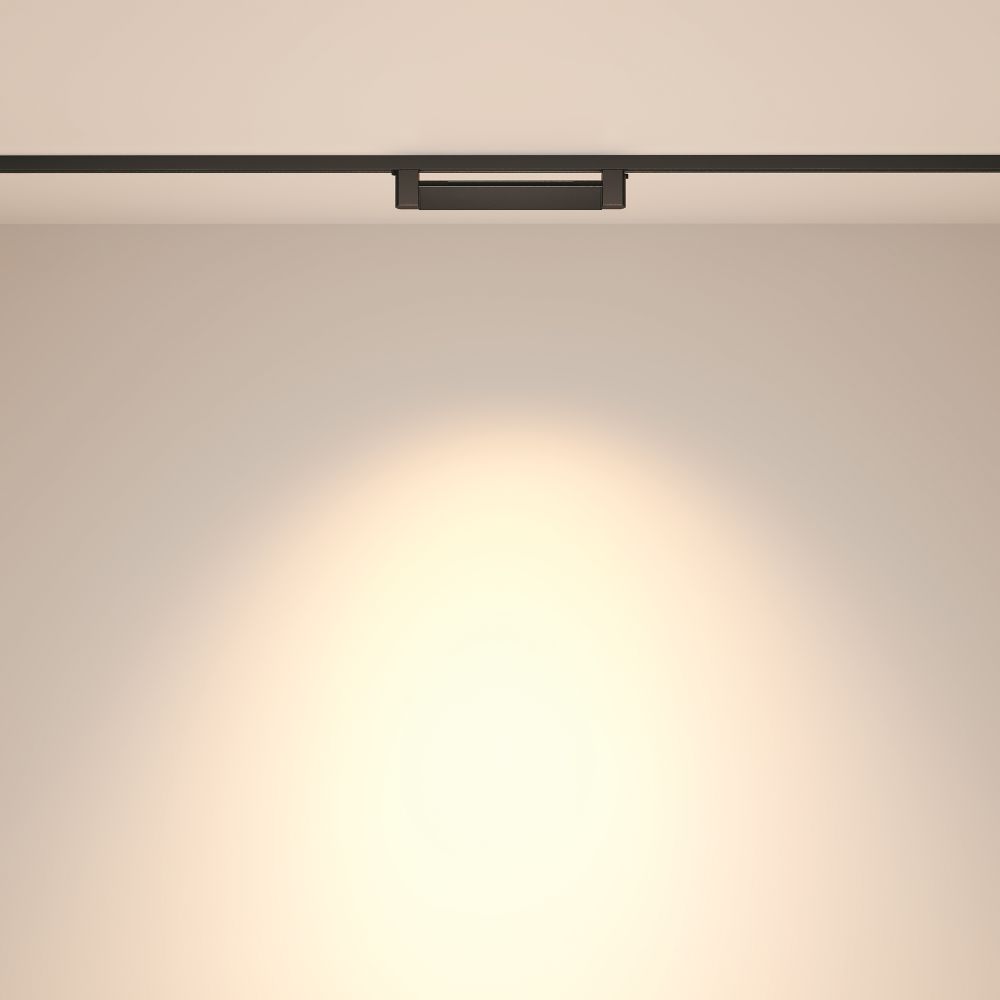 Трековый однофазный светильник Maytoni Points Rot TR010-1-10W4K-M-B