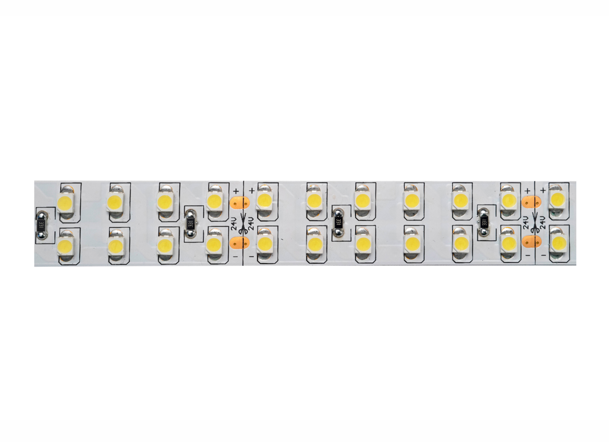 Светодиодная лента Donolux 24В 19,2Вт/м 5000К 5м IP20 DL-18286/White-24-240
