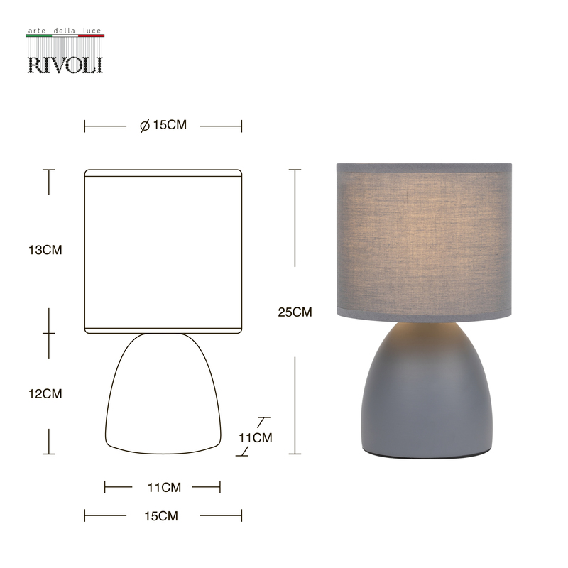 Настольная лампа Rivoli Nadine 7042-501 Б0053454 УЦ