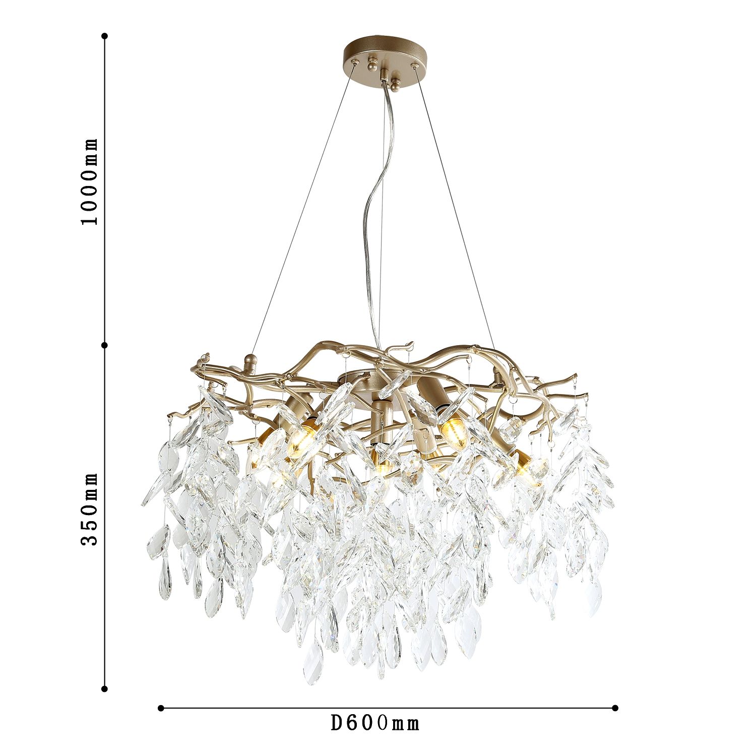 Подвесная люстра Favourite Brillo 3056-7P