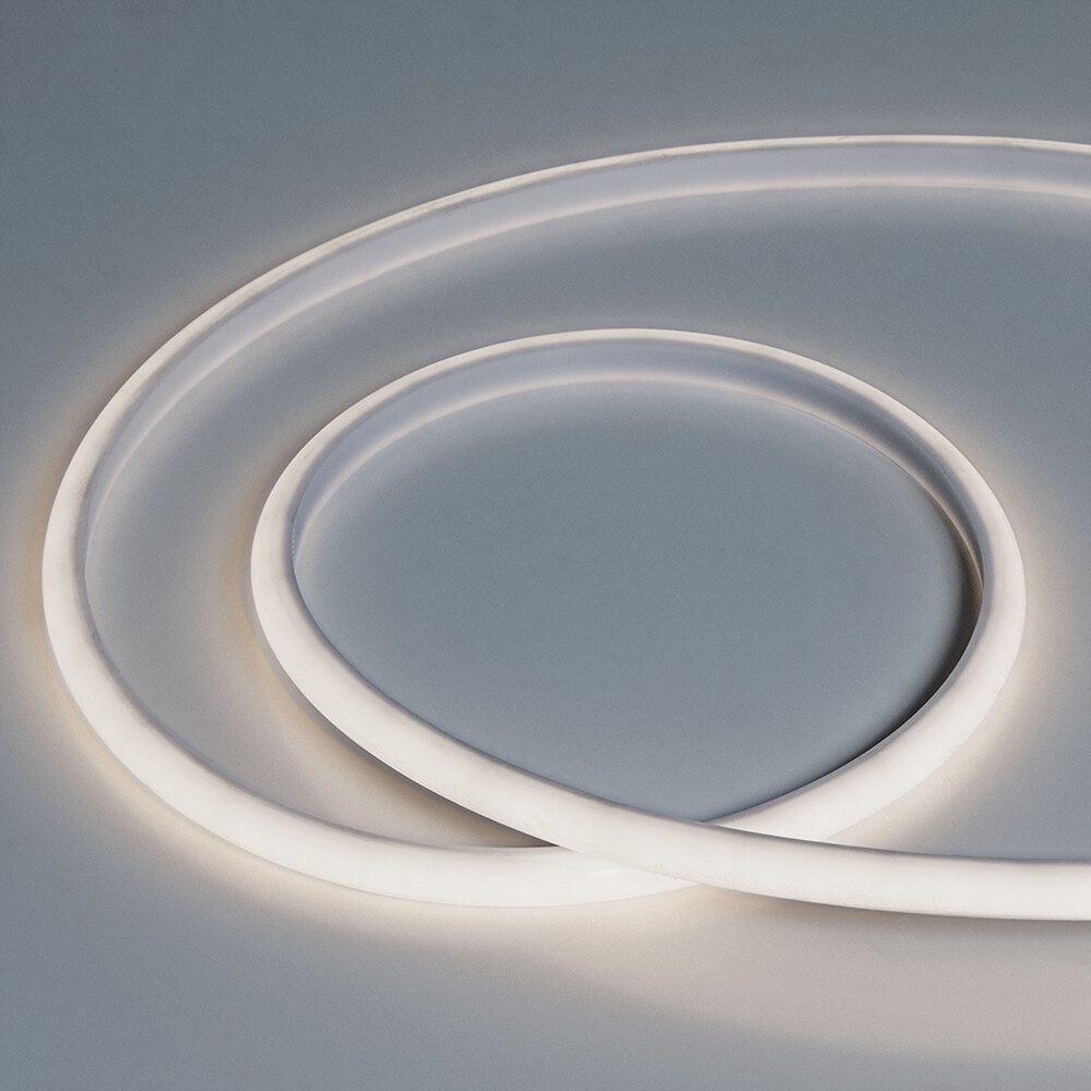 Гибкий влагозащищенный  неон Arte Lamp Neon Termo 24V 14W/m 6000K 5m IP68 A2418013-03-6K