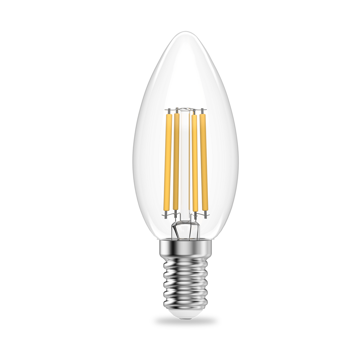 Лампа светодиодная Gauss Filament Elementary E14 8W 4100K 32128 в Москве