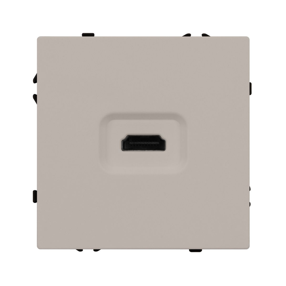 Механизм HDMI розетки Arlight SCT-NOBE-MHD1-SFPL-CA (Кашемир) 061842