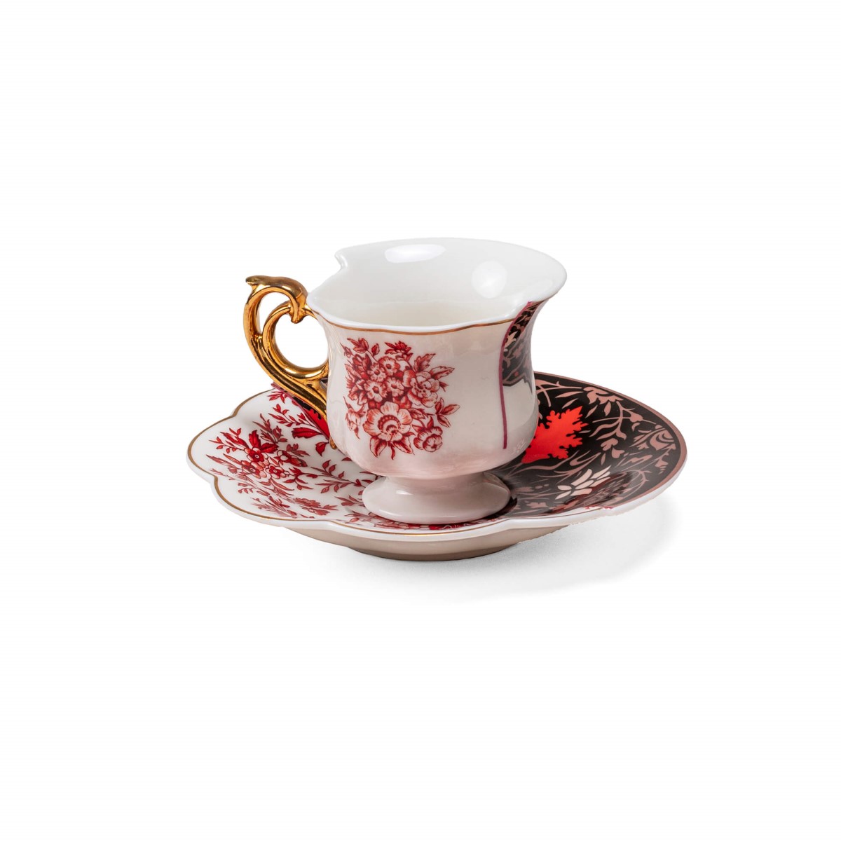 Блюдце с чашкой Sagala Seletti Hybrid 9162