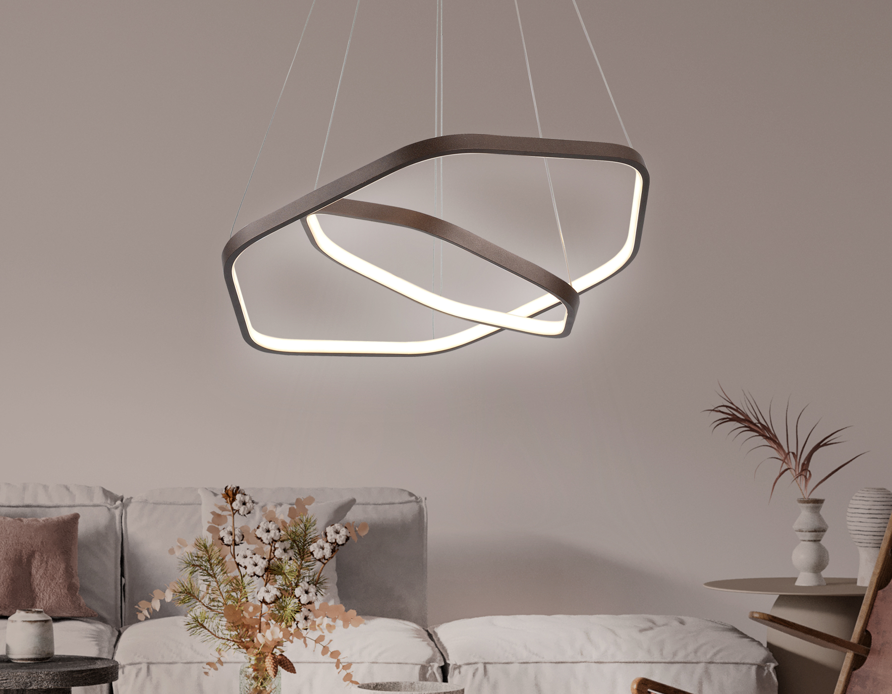 Подвесной светодиодный светильник Ambrella Light Comfort FL361