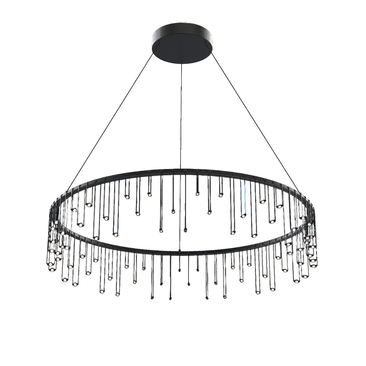 Подвесной светильник кольцевой кольцо Delight Collection MD23001008-1C black