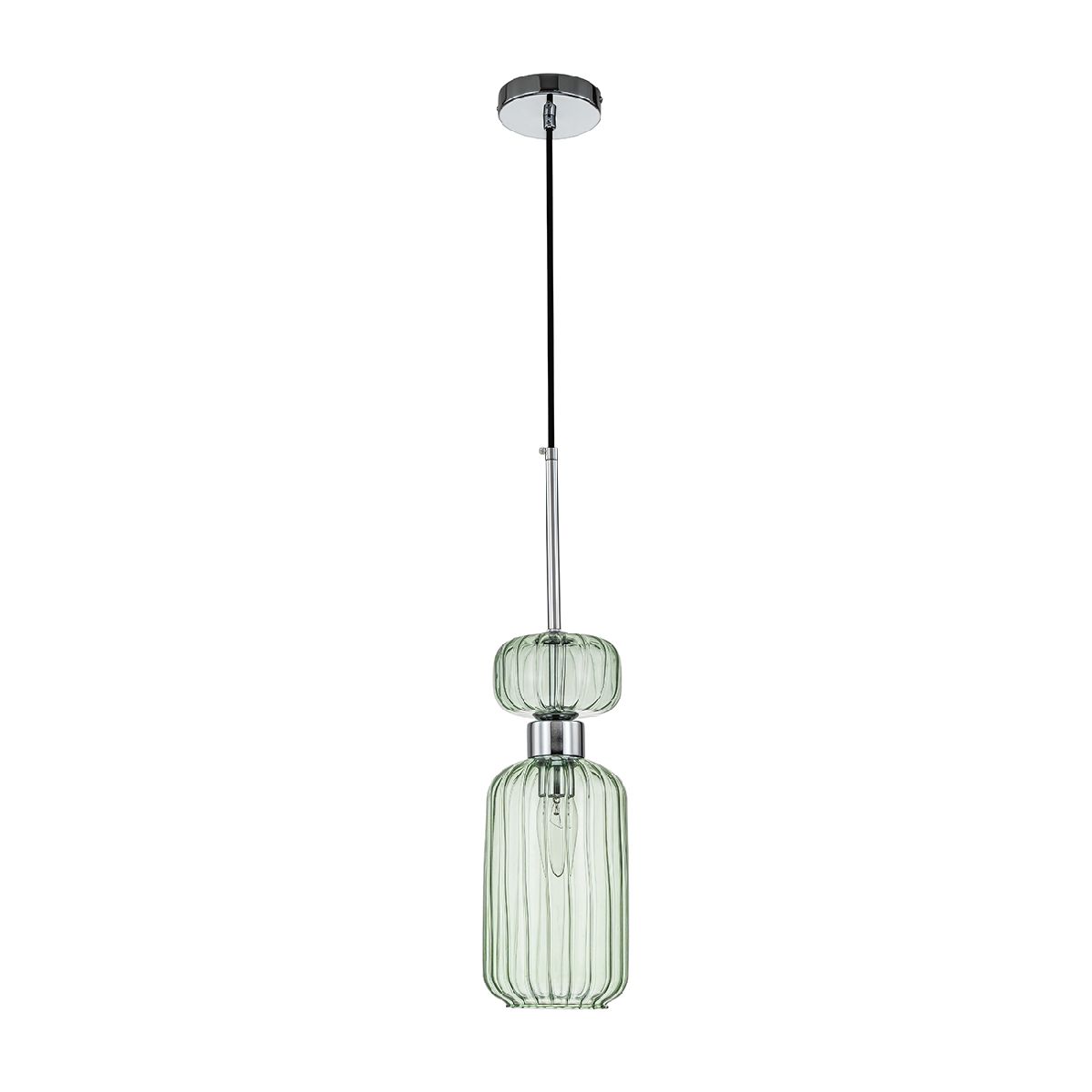 Подвесной светильник Escada Gloss 1141/1S Chrome/Green УЦ