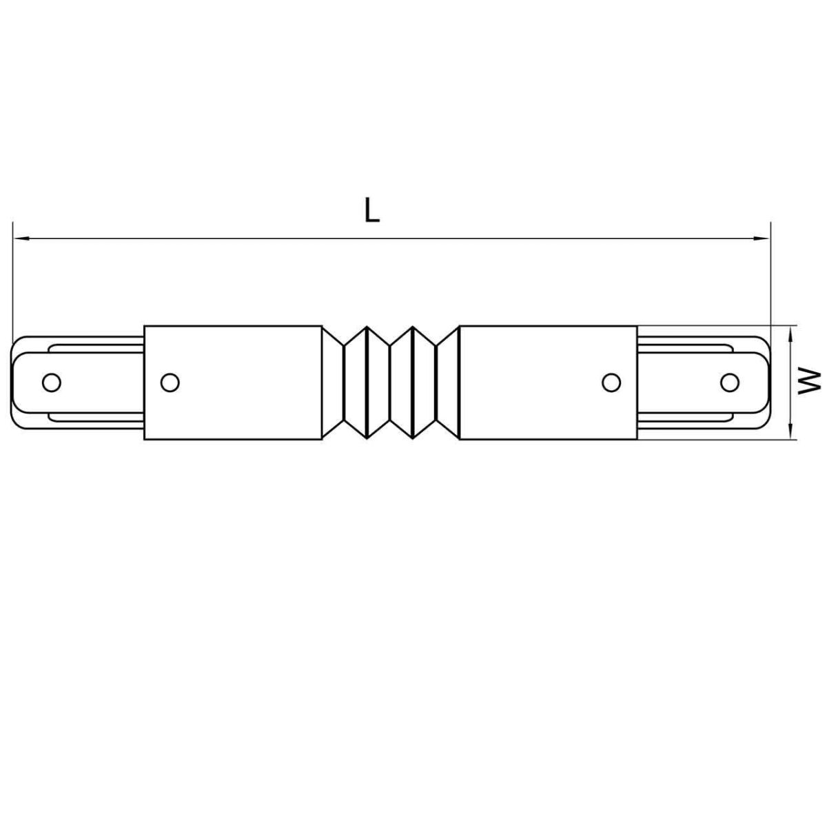 Коннектор гибкий Lightstar Barra 502156 УЦ