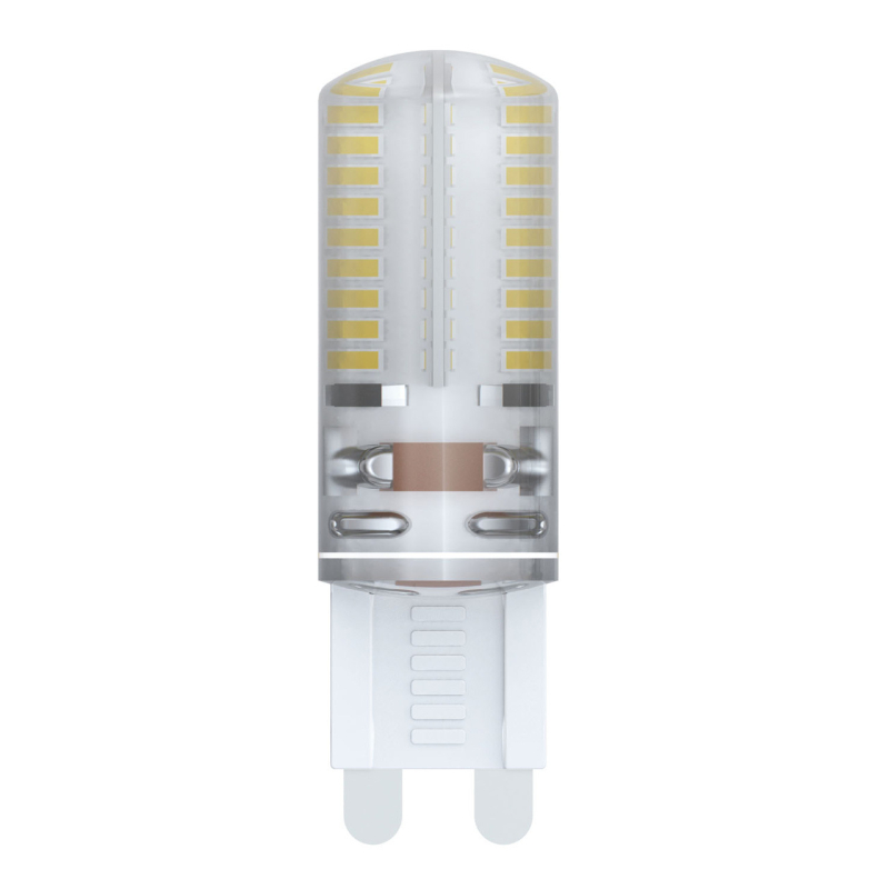 Лампа светодиодная диммируемая (10709) Uniel G9 4W 4500K белая LED-JCD-4W/NW/G9/CL/DIM SIZ03TR