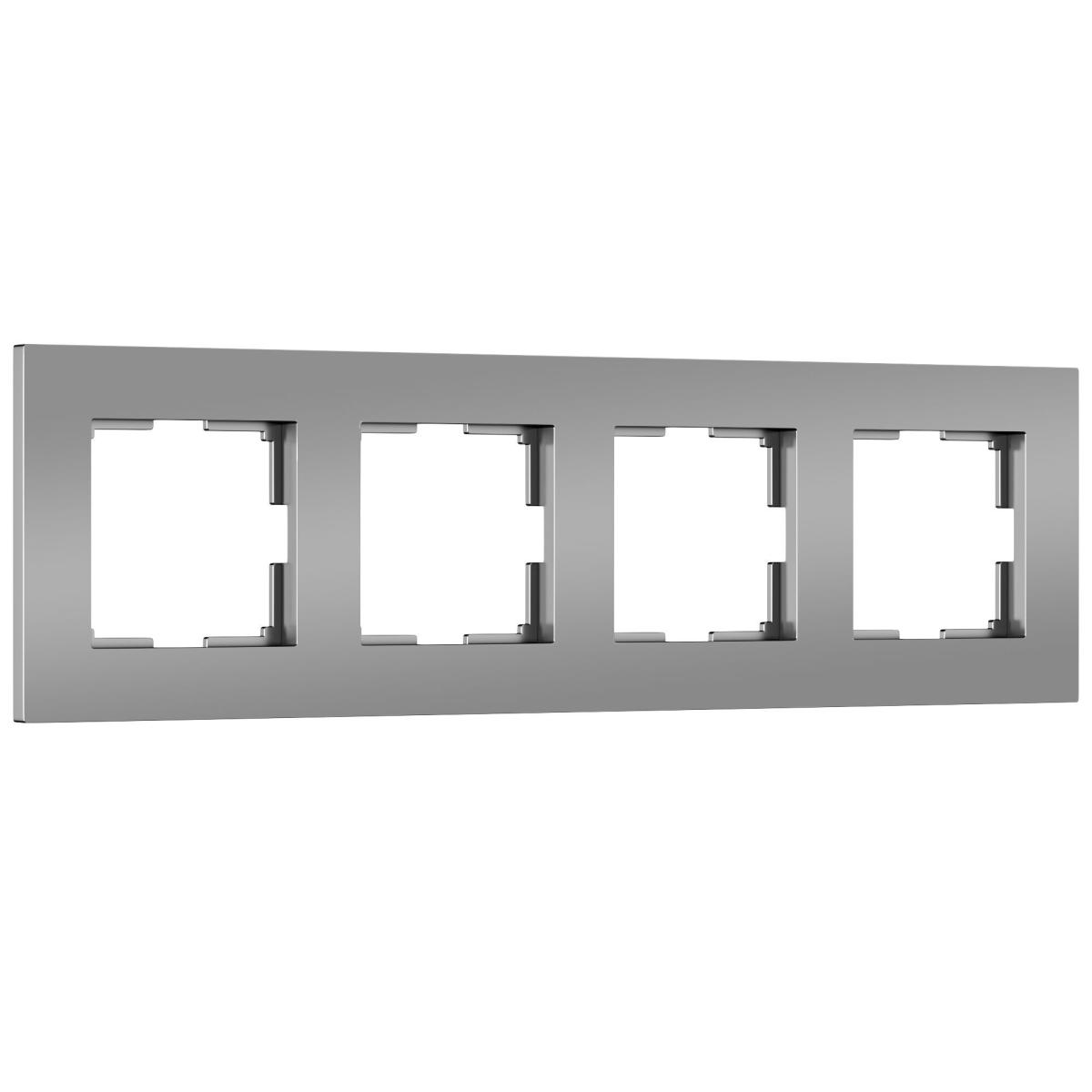 Рамка на 4 поста Werkel Slab 4690389193545 W0042965 a062817
