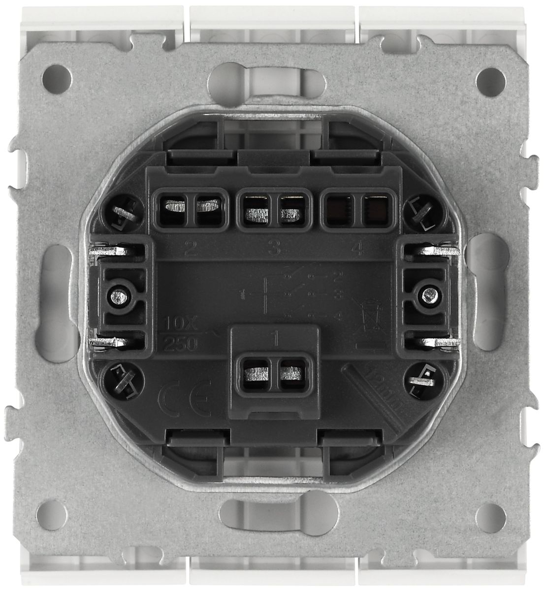 Выключатель ЭРА Arktik 16-1107-01 тройной 10АХ-250В белый Б0070374