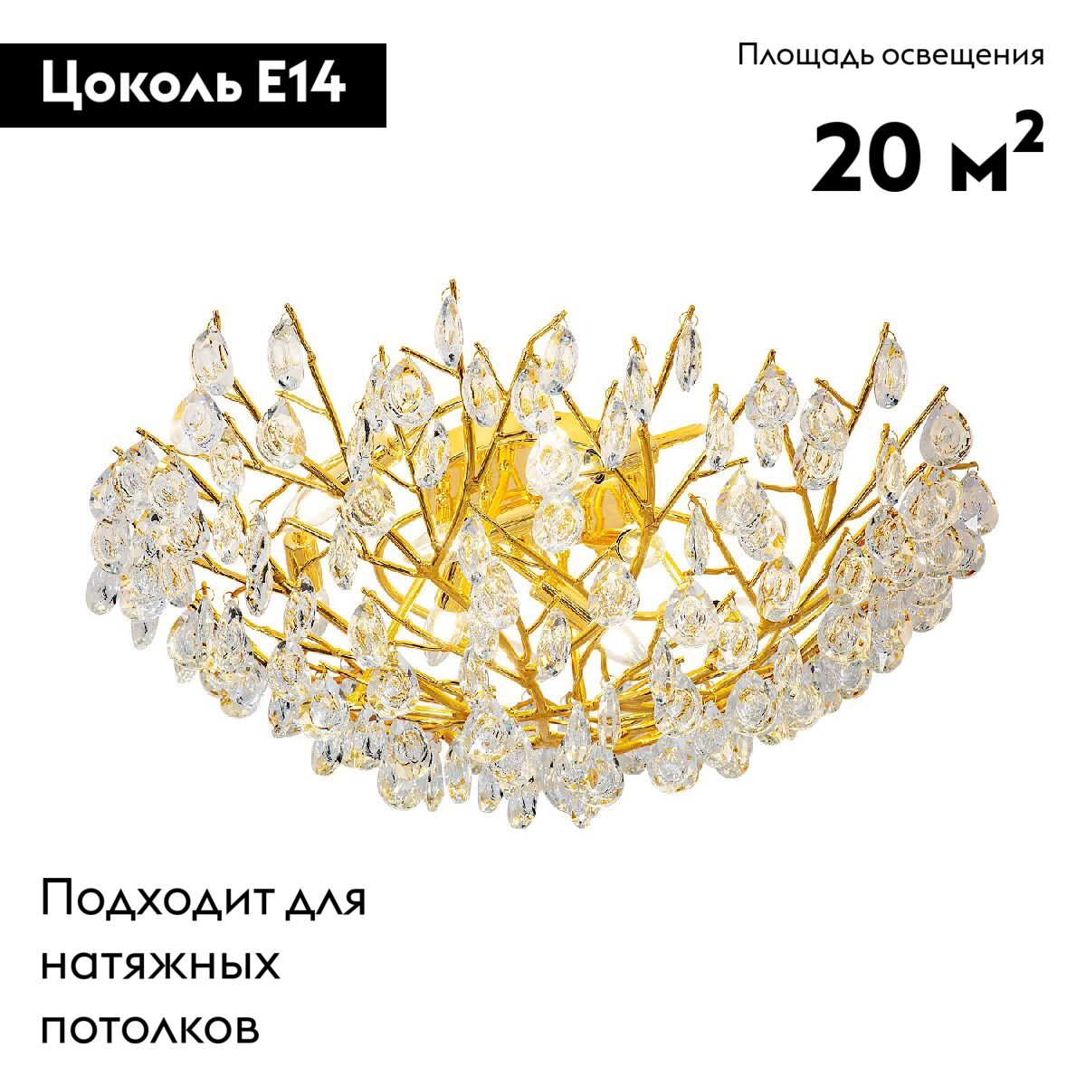 Потолочная люстра Favourite Pluvia 4162-10C