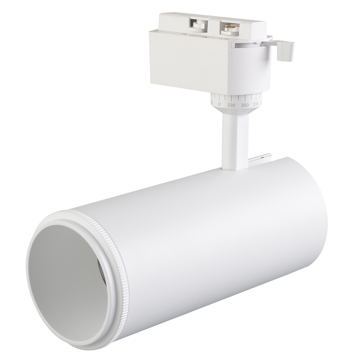 Трековый однофазный светильник Crystal Lux CLT 0.31 021 WH 3CCT ZOOM