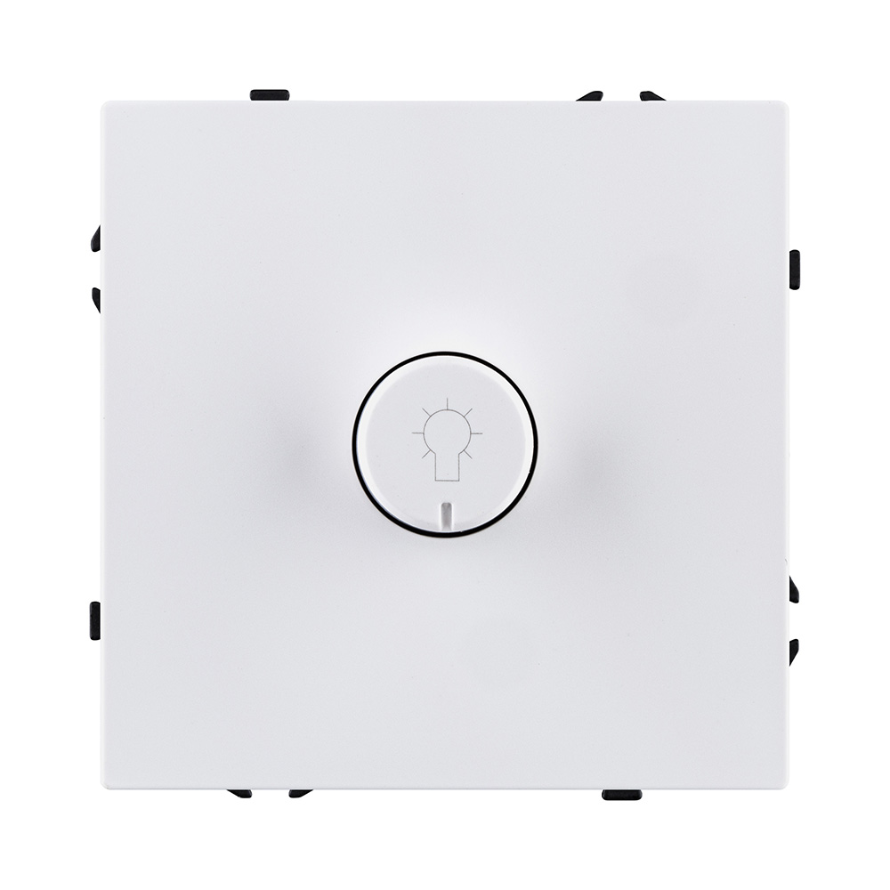 Светорегулятор для светодиодных ламп 200W, белый глянцевый Kollinger Eclipse EC-023WG