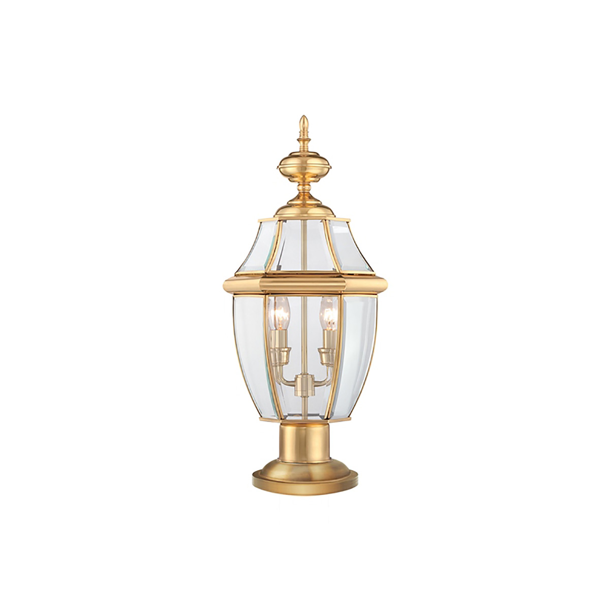 Ландшафтный светильник Quoizel QZ-NEWBURY3-L-PB