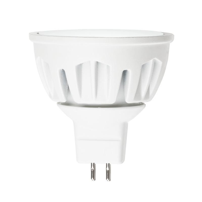 Лампа светодиодная (08148) Uniel GU5.3 5W 4500K MR16 матовая LED-MR16-5W/NW/GU5.3/FR ALM01WH