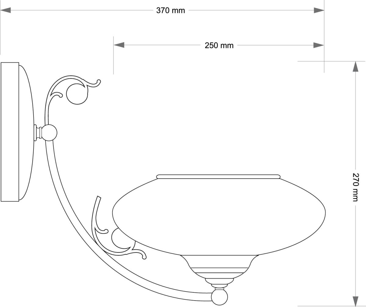 Бра Kutek Casamia CAS-K-1 (P)