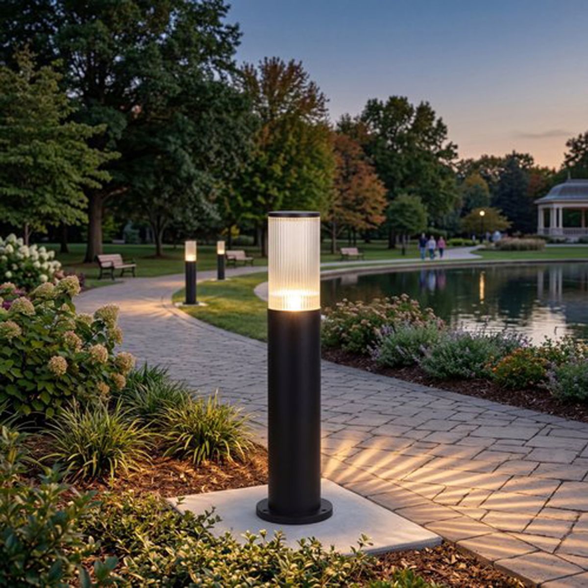 Ландшафтный светильник Reluce 09982-0.7-001JH 0.6M E27 BK RLOS