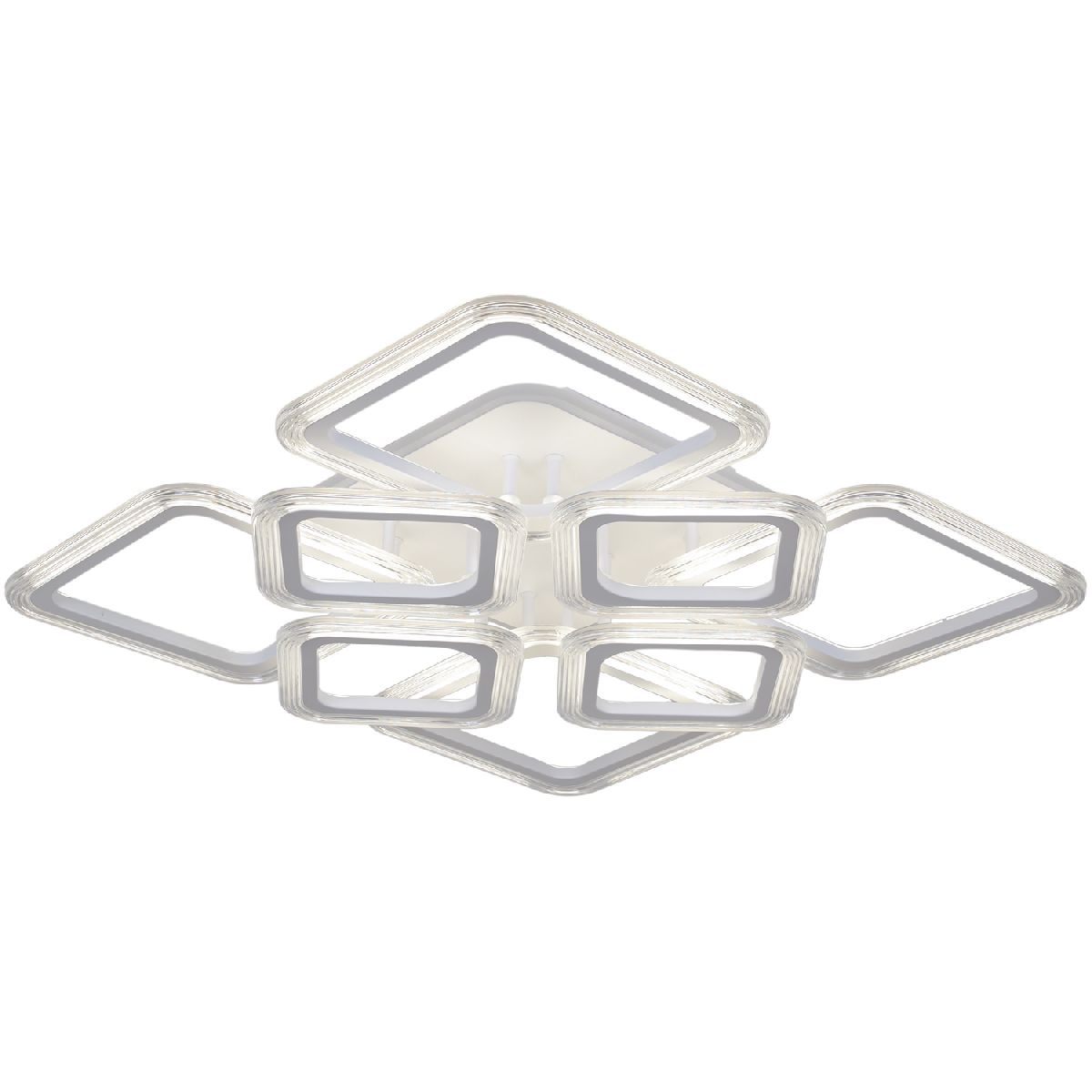 Потолочная люстра Reluce 09826-3.3-4+4A WH (RGB)